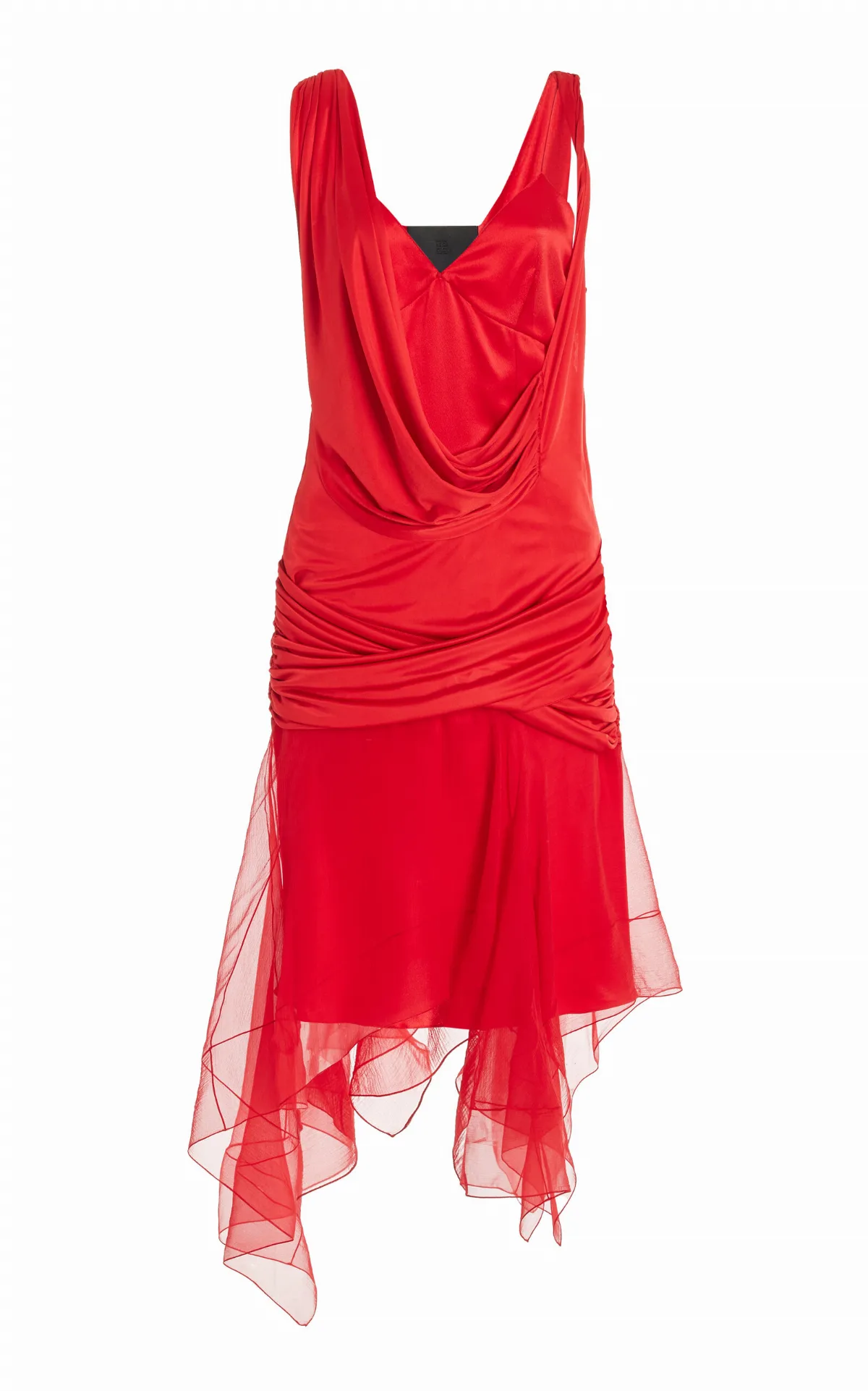 Draped Silk Mini Dress by Givenchy