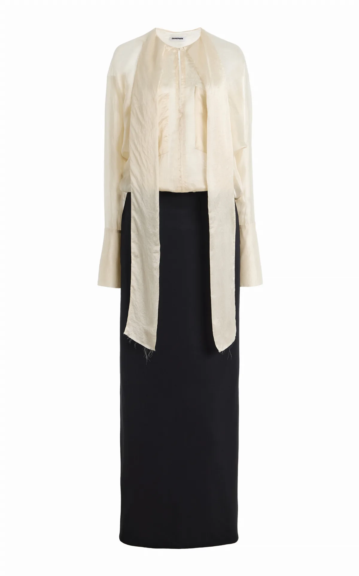 Monica Silk-Blend Maxi Dress by DARKPARK