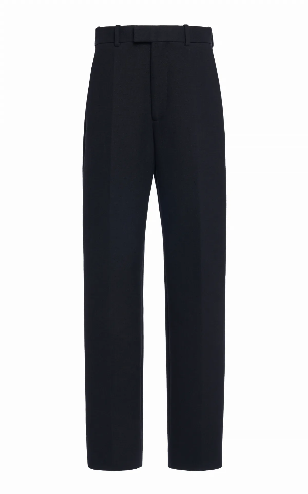 Cotton-Blend Melange Straight-Leg Pants by Bottega Veneta