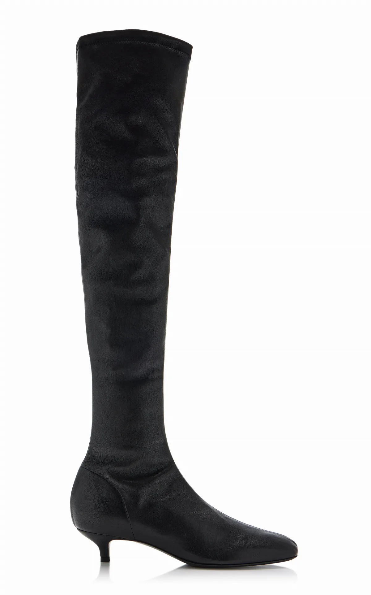 Day Leather Over-The-Knee Boots by Toteme