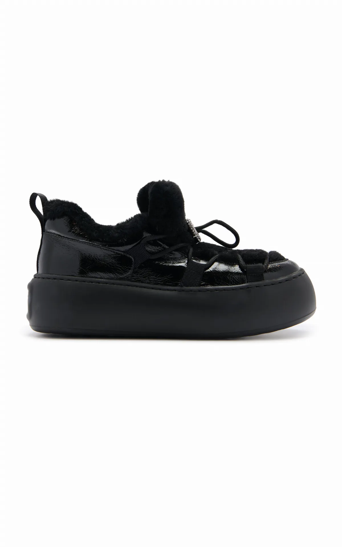 Viv Up Shearling Snow Boots by Roger Vivier
