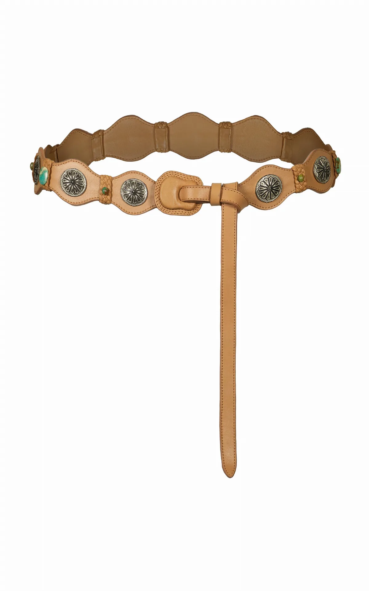 Gaucho Honor Leather Belt by Johanna Ortiz