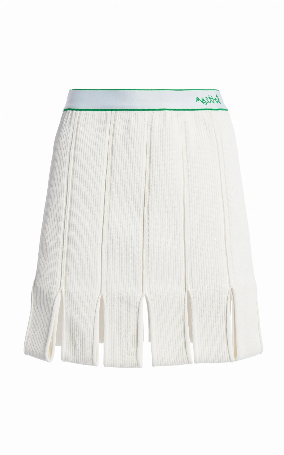 Logo-Detailed Lightweight Mini Skirt by Bottega Veneta