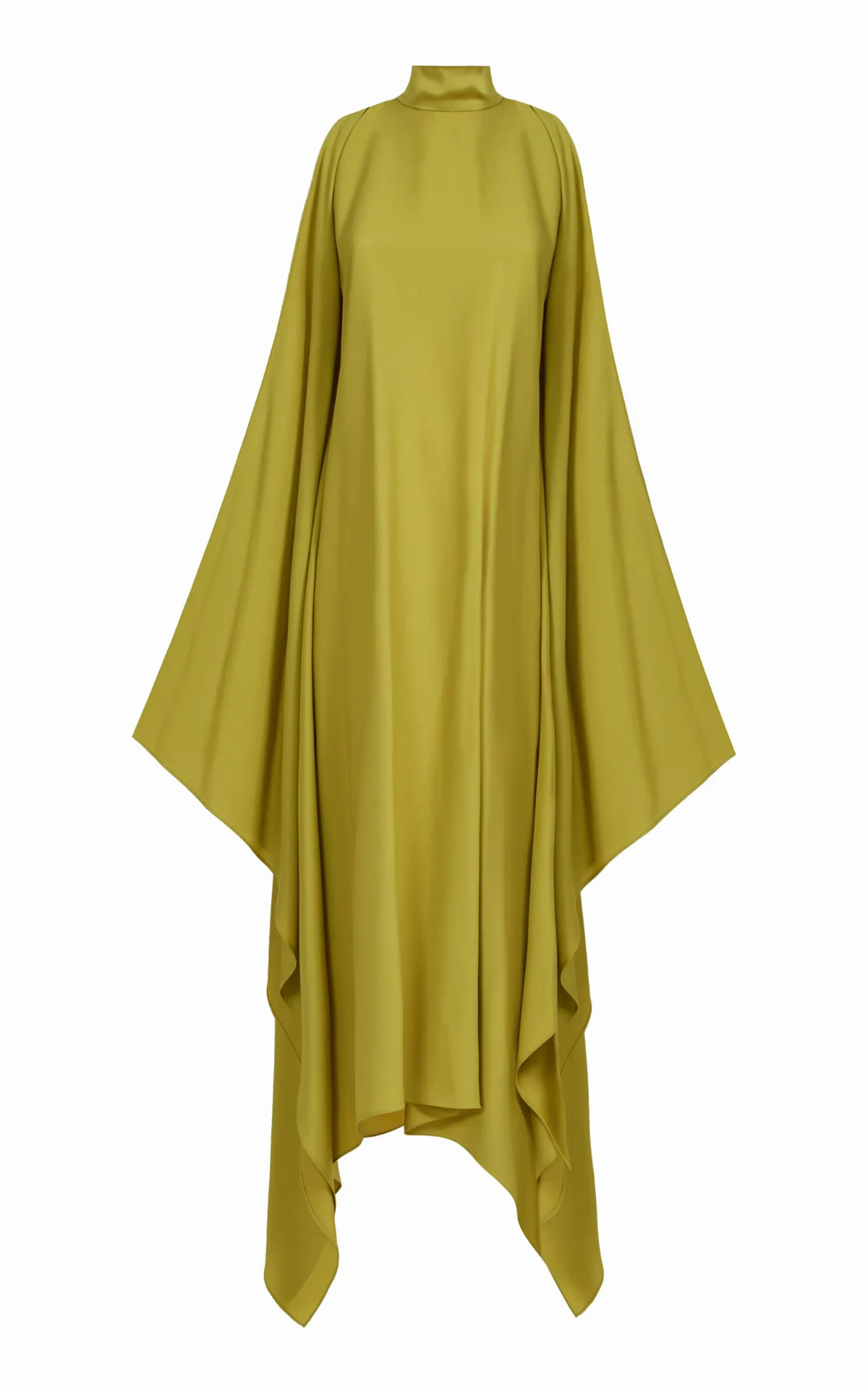 Aga Cold Shoulder Satin Kaftan by Taller Marmo