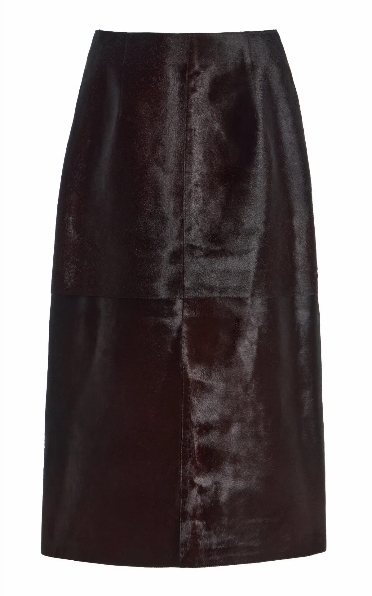 Alana Pony Hair Midi Skirt by Nour Hammour