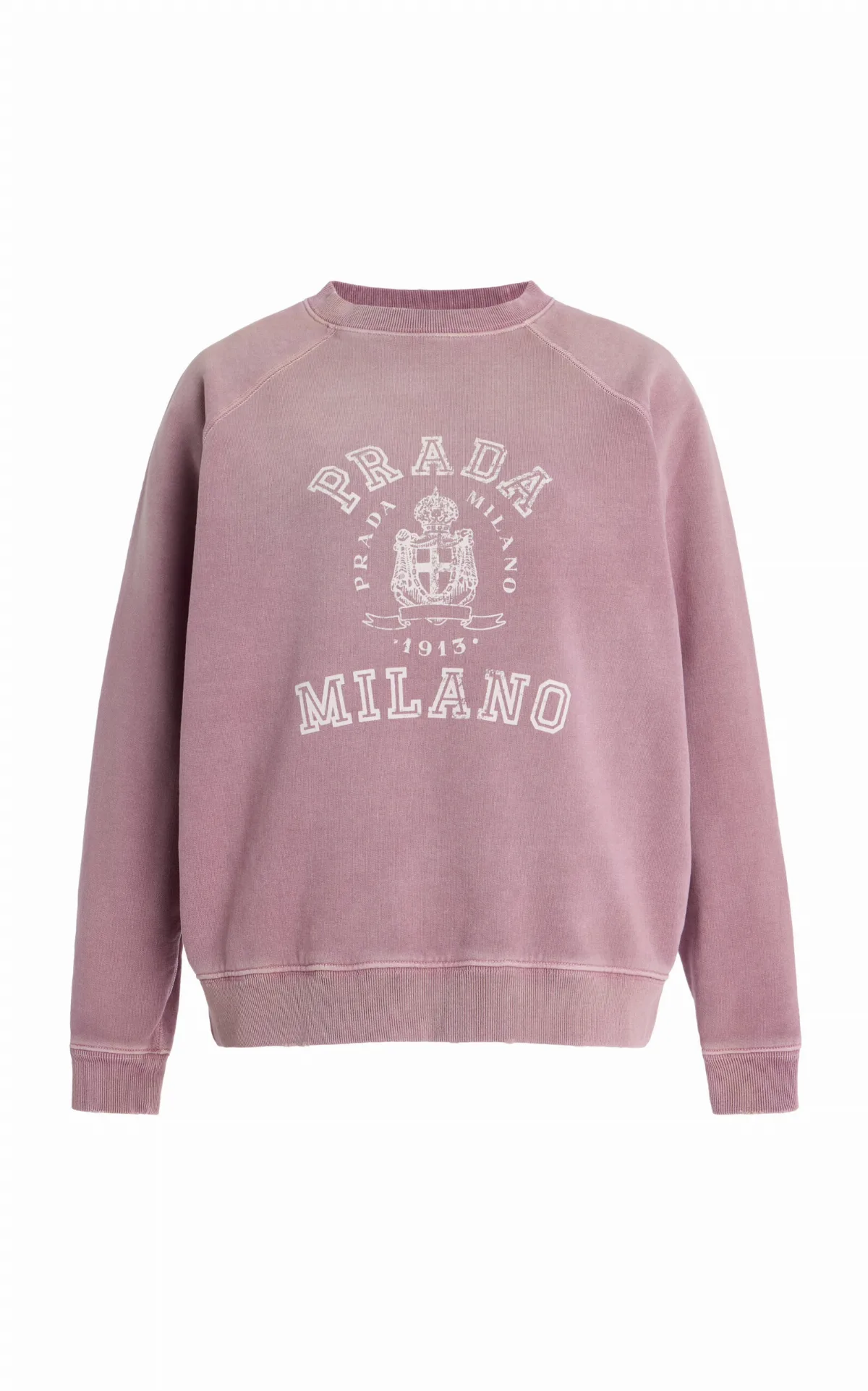 Cotton Sweatshirt by Prada