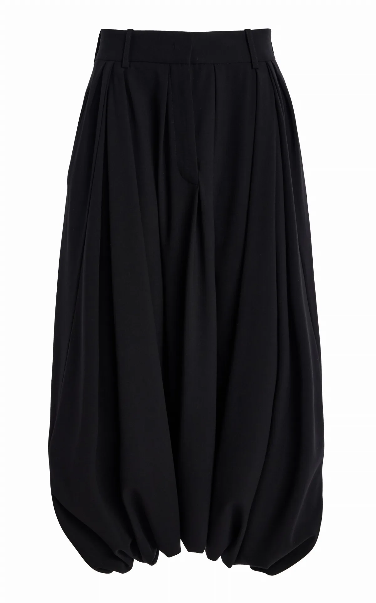 Draped Stretch-Tissue Wool Crepe Culottes by Michael Kors Collection