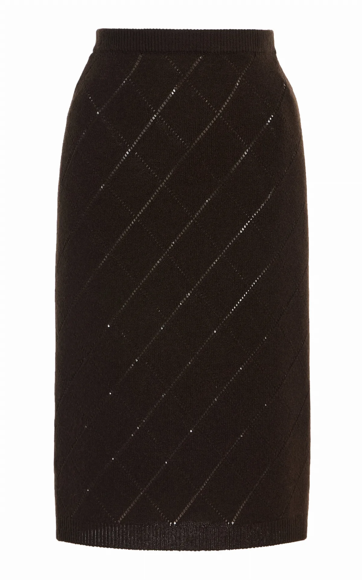 Cashmere Midi Skirt by Prada