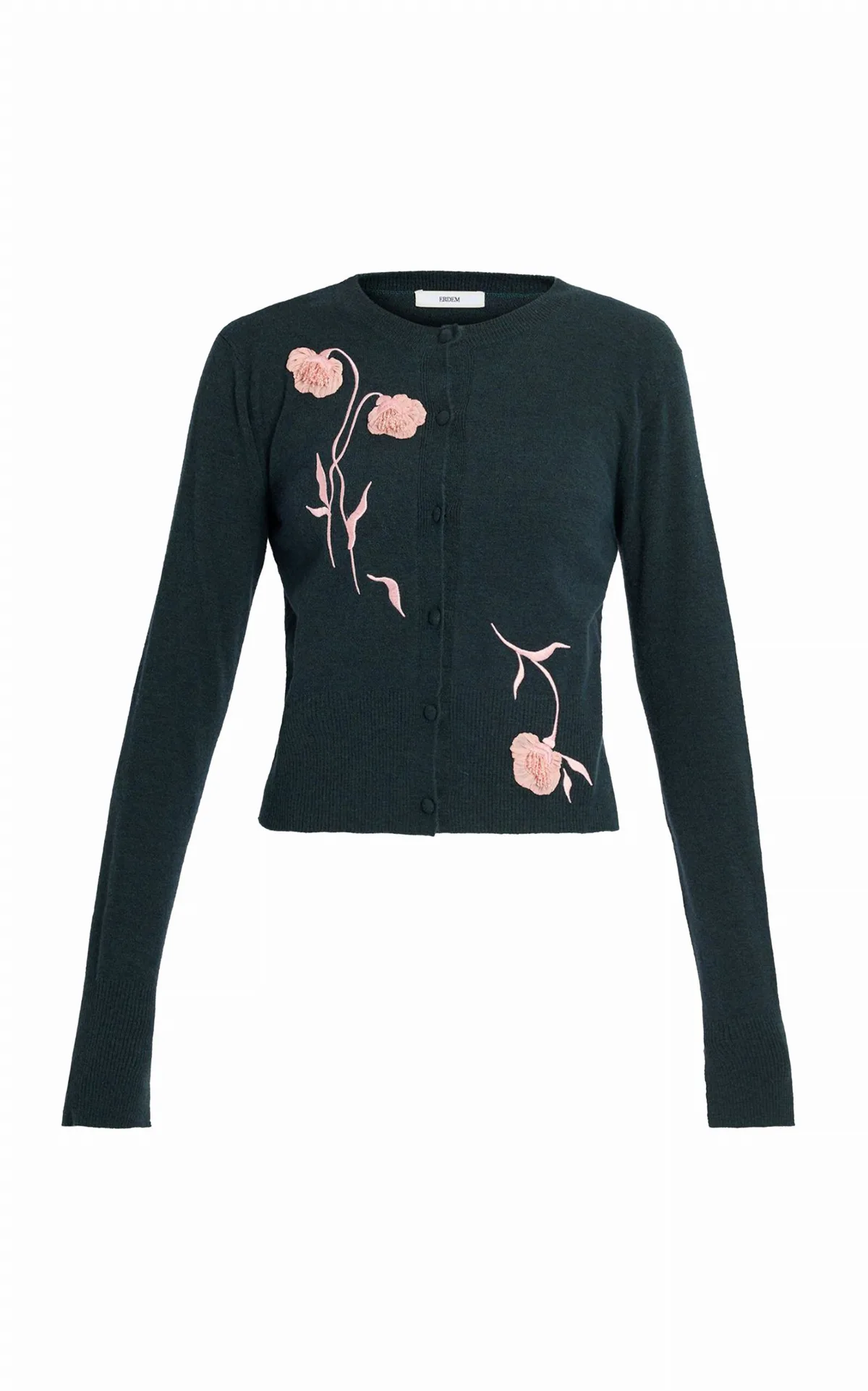 Embroidered Knit Cardigan by Erdem