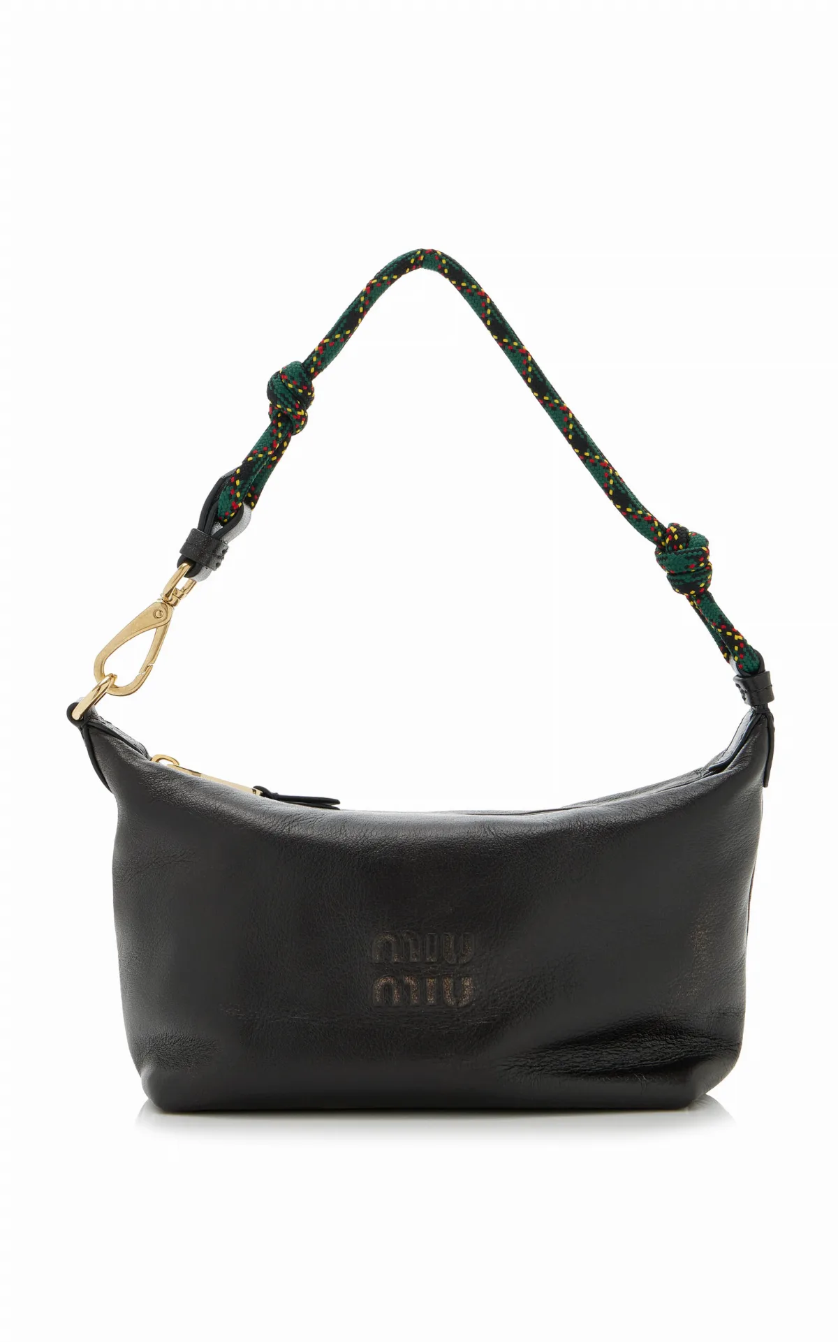 Leather Pouch by Miu Miu