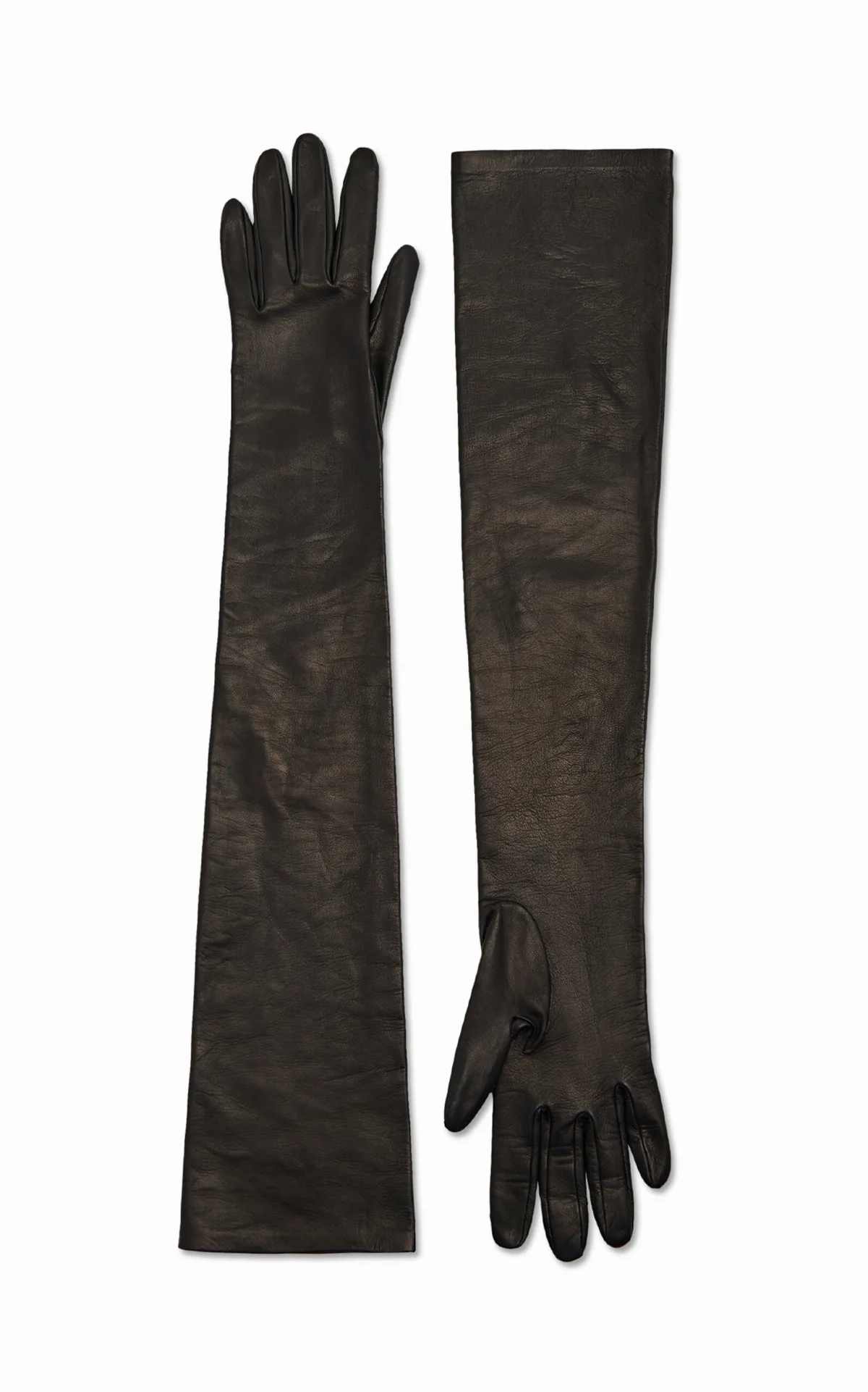 Simon Leather Gloves by The Row