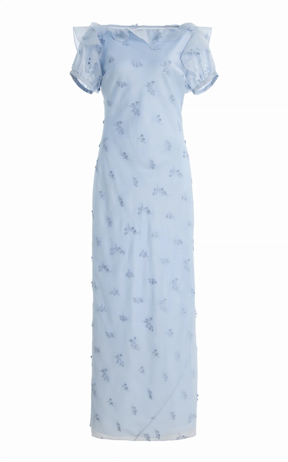 Lafont Embroidered Maxi Dress by Altuzarra