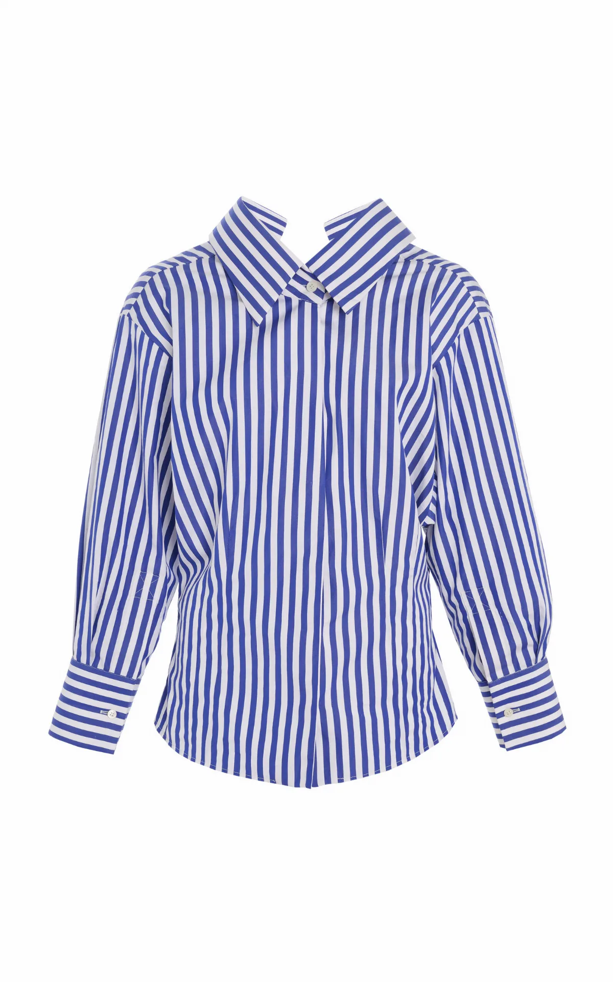 Sculpted Striped Cotton Poplin Shirt by Givenchy
