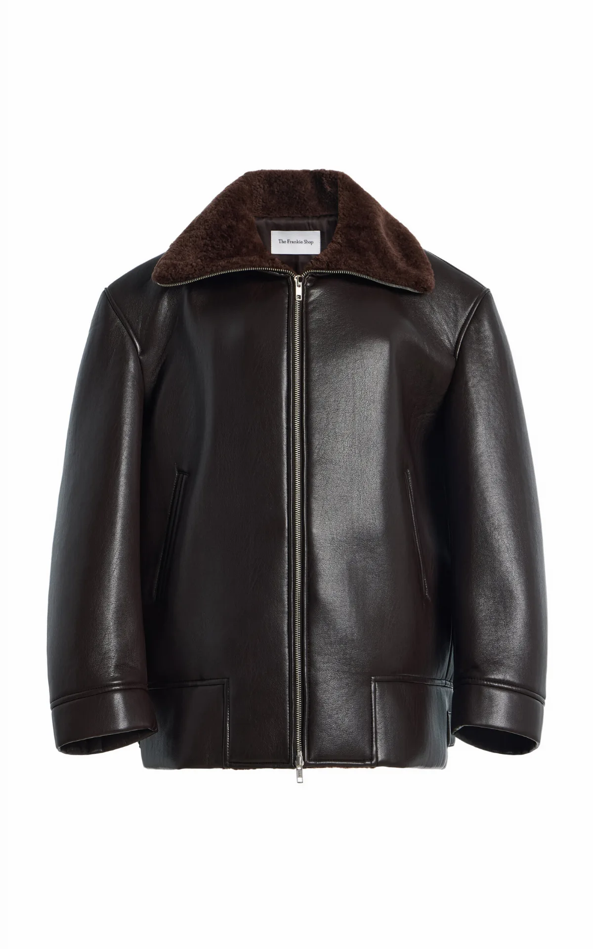 Aspen Faux Leather Jacket by The Frankie Shop