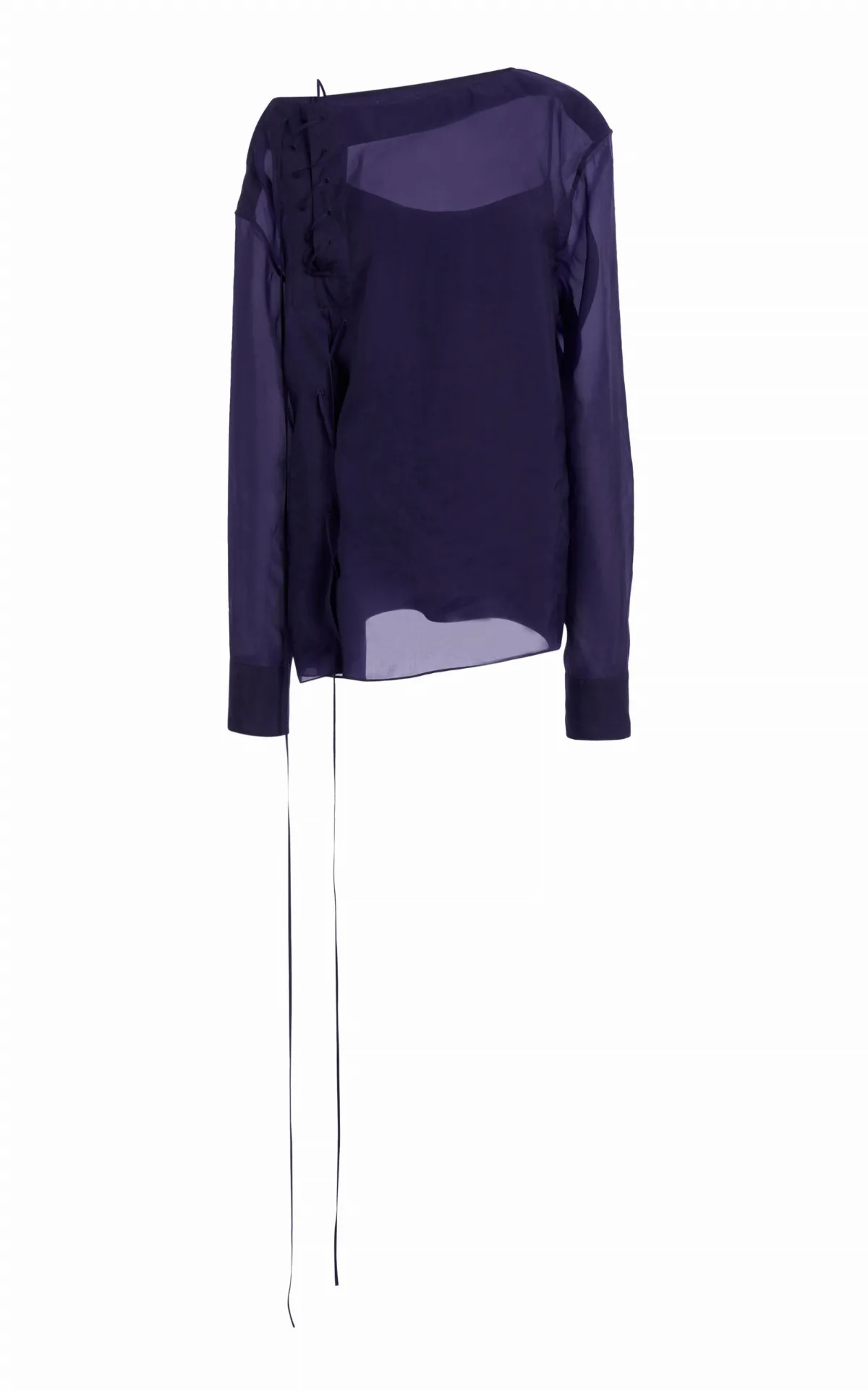 Draped Organza Top by Ferragamo