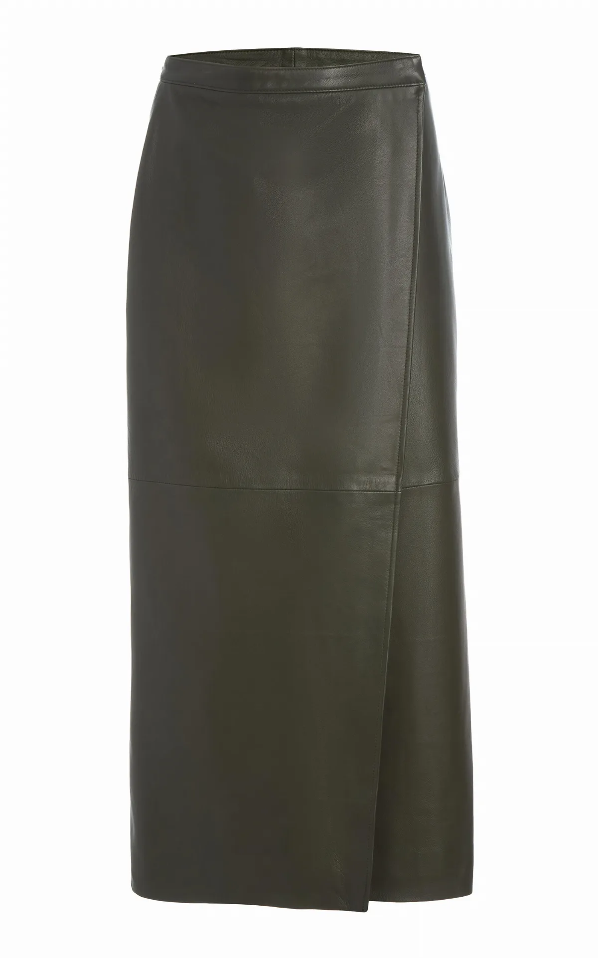 The Este Leather Maxi Skirt by RÙADH