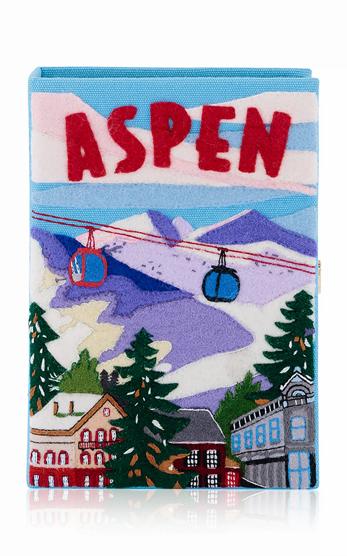 Aspen Book Clutch by Olympia Le-Tan