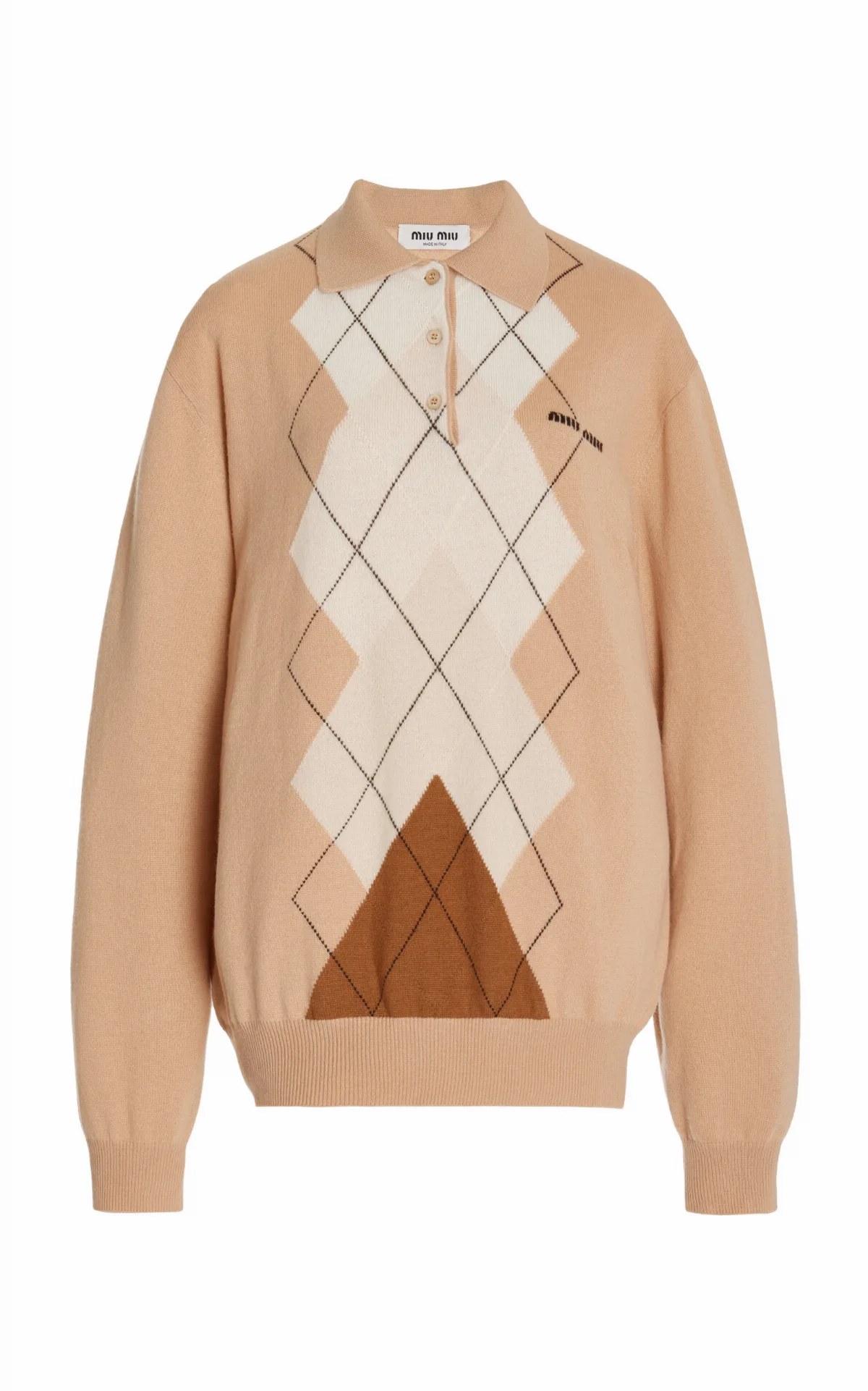Oversized Cashmere Sweater by Miu Miu