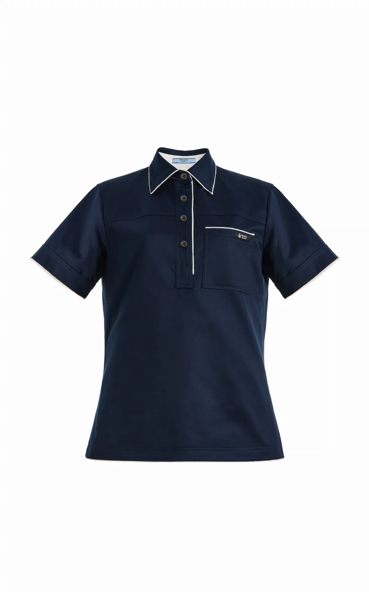 Cotton Polo Shirt by Prada