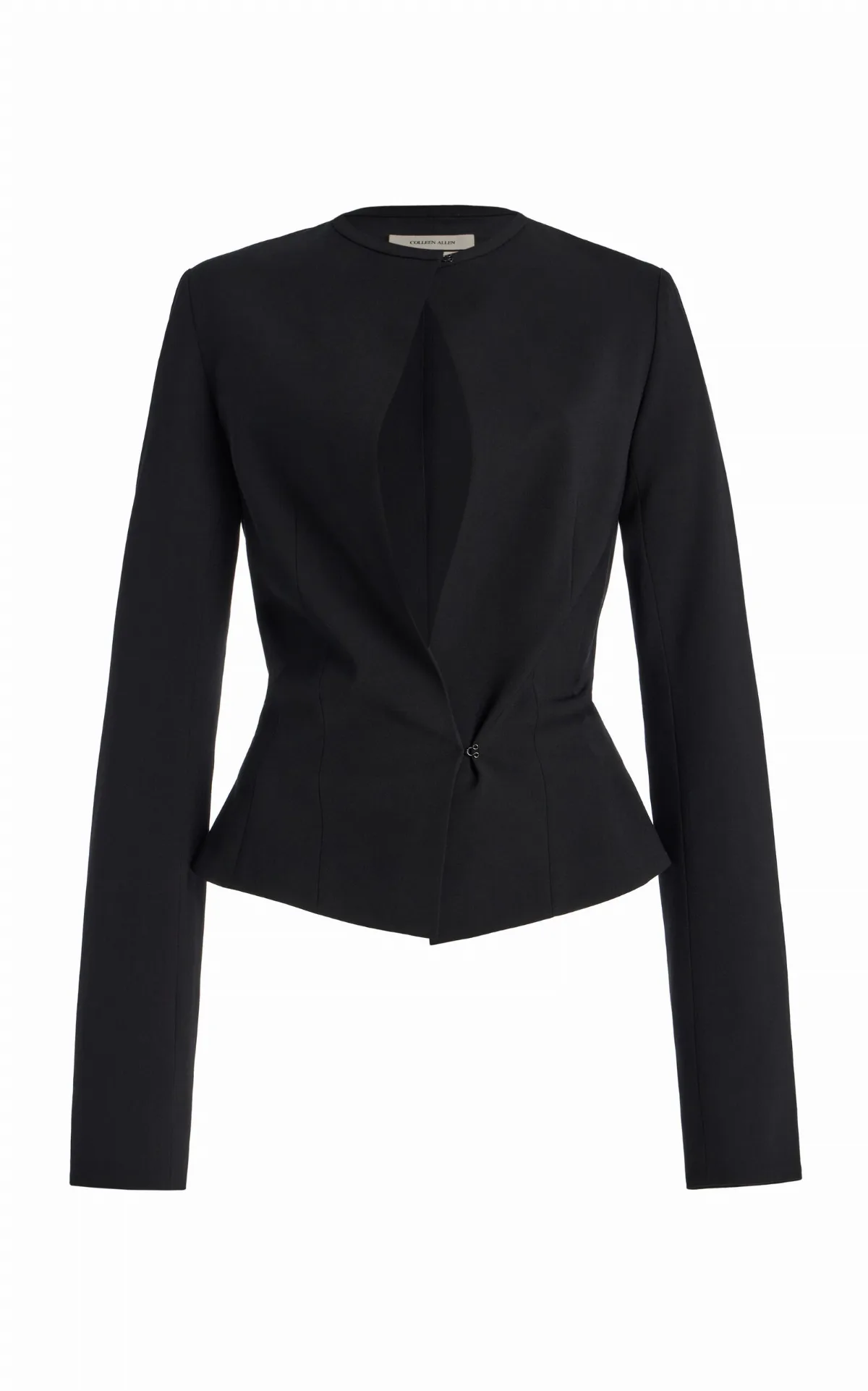 Keyhole Wool Jacket by COLLEEN ALLEN