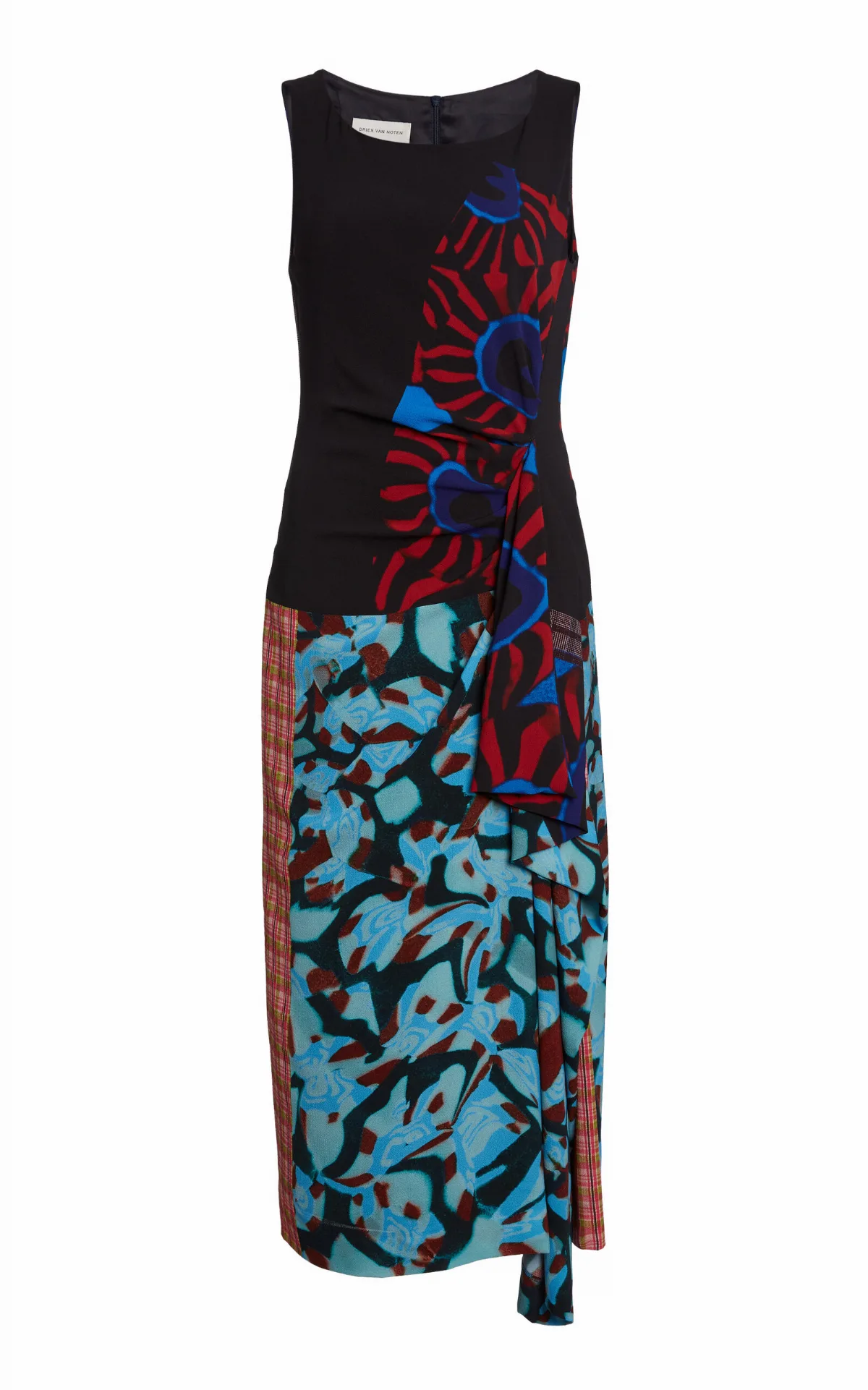 Dropps Crepe Midi Dress