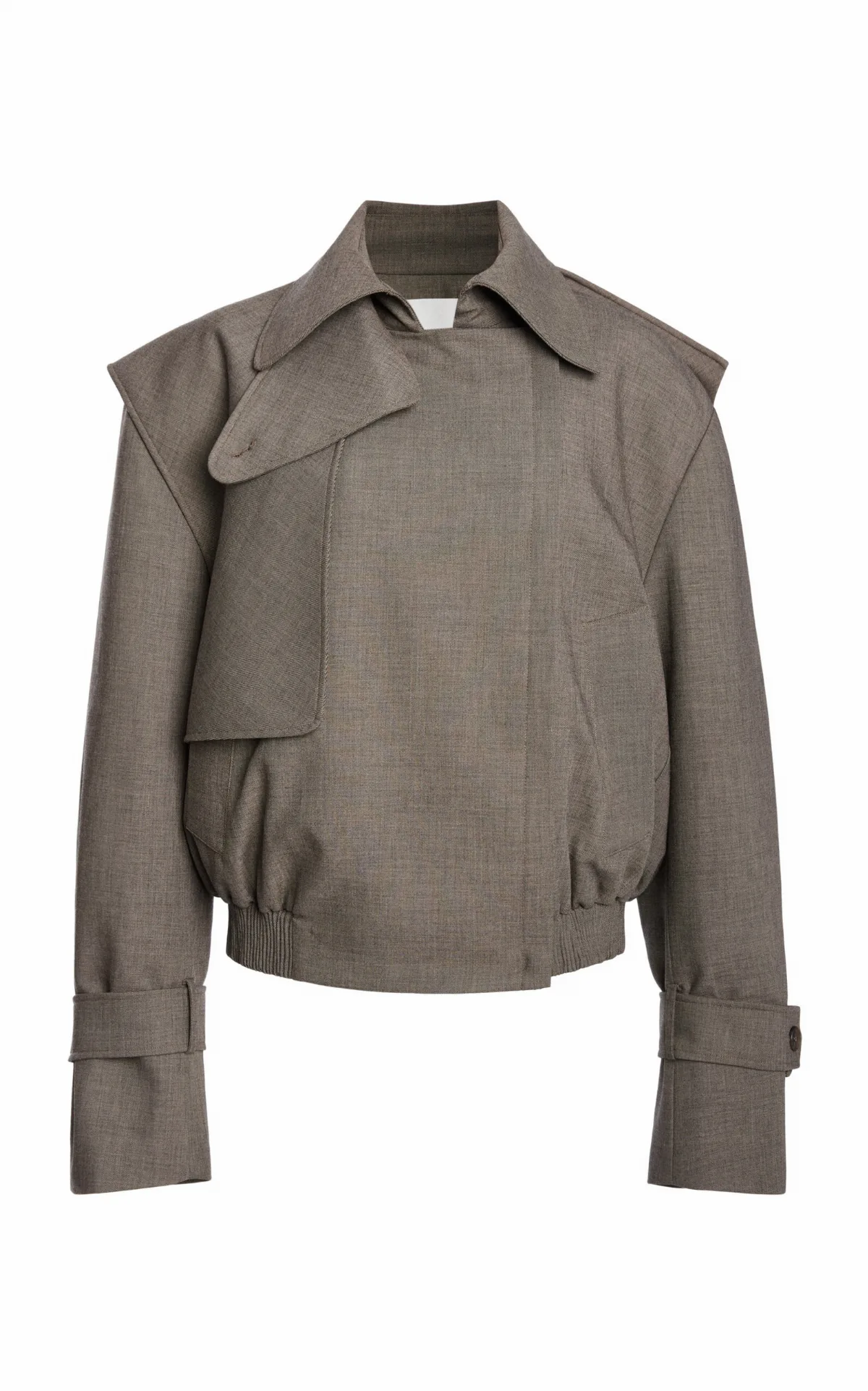 Cropped Bomber Jacket by Christopher Esber