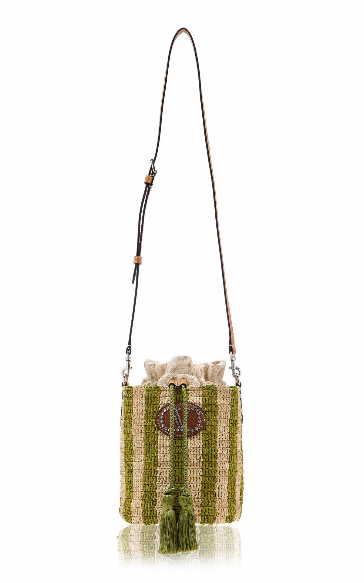 VLogo Signature Small Crochet Bucket Bag by Valentino Garavani
