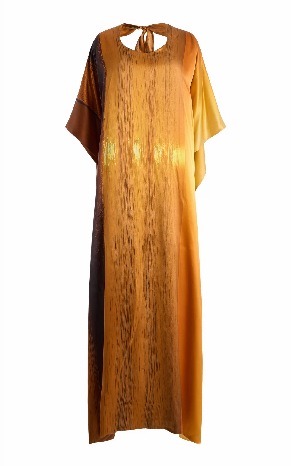 Sunet Landscape Silk Maxi Dress by Marie Adam-Leenaerdt