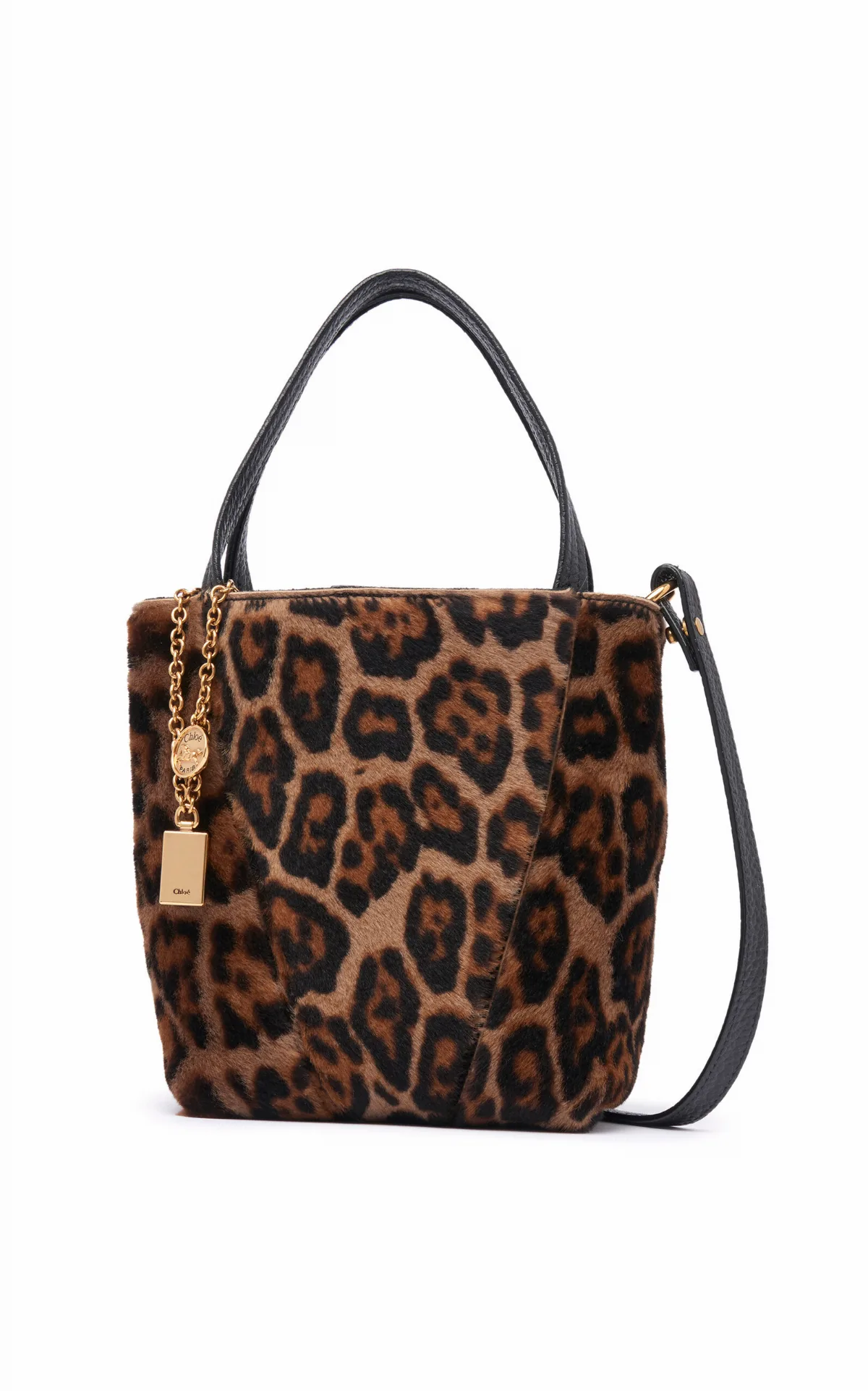 Spin Small Shearling Bag by Chloé