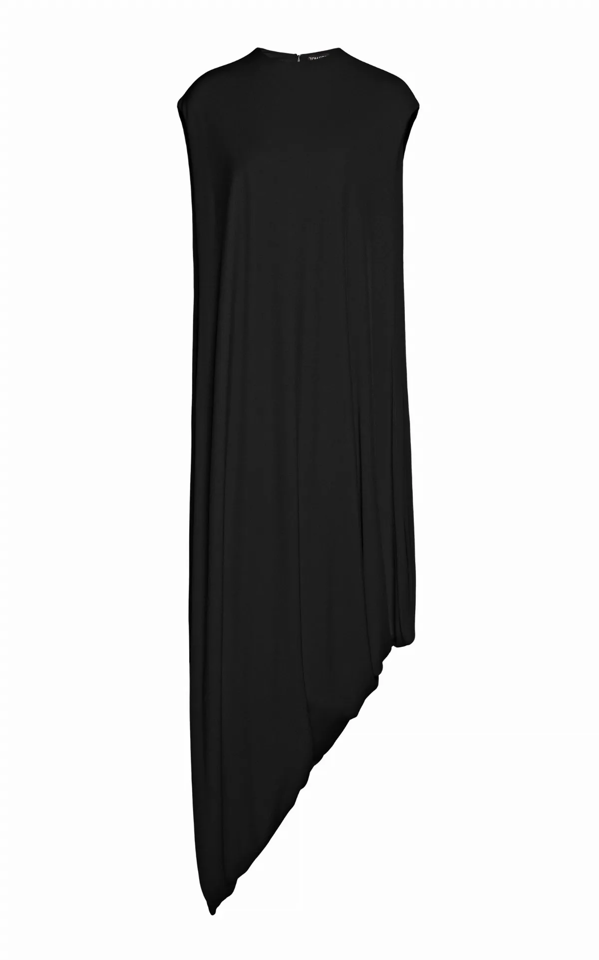 Impossible Draped Crepe Jersey Long Top by Tom Ford