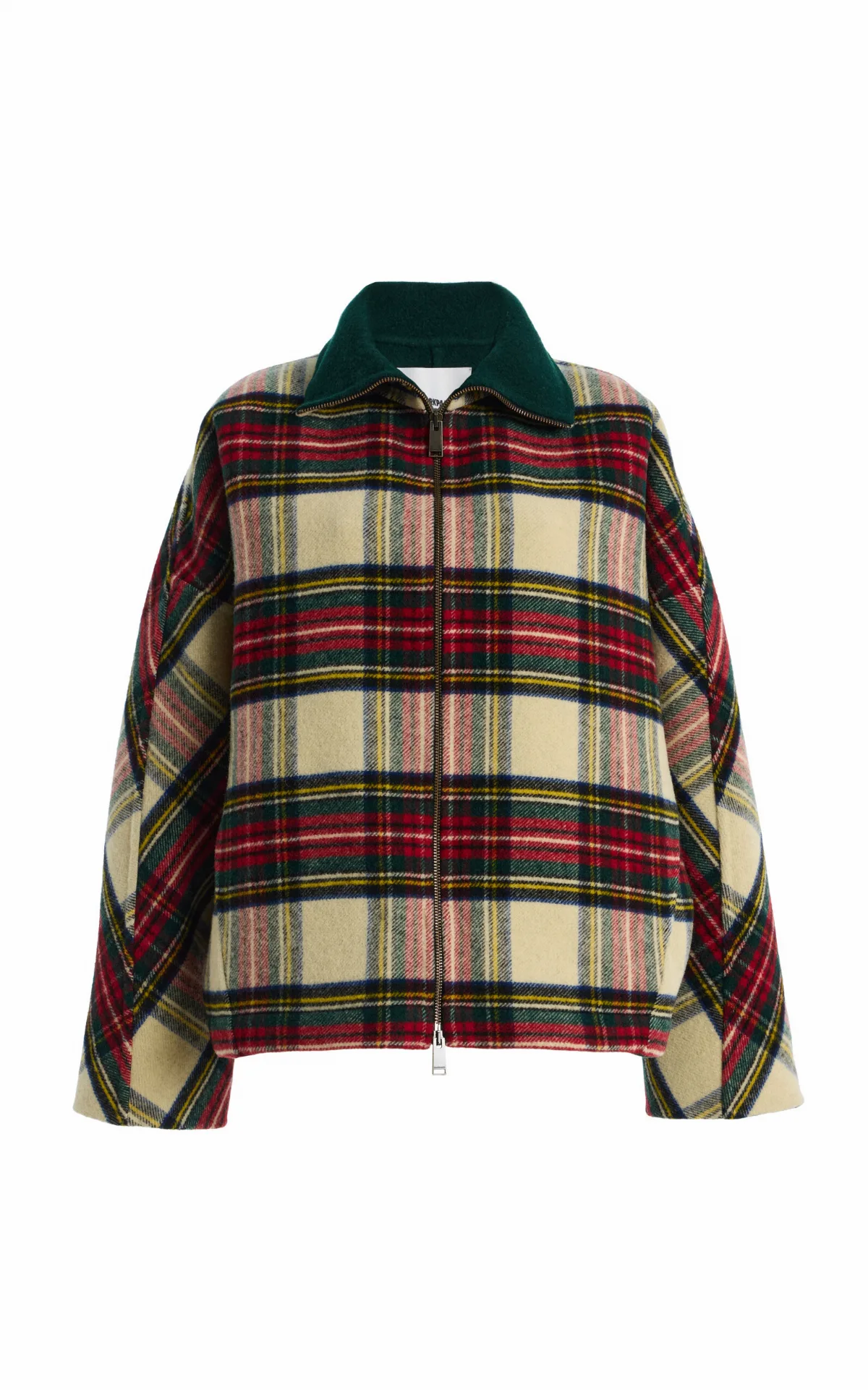 AJ Tartan-Checked Wool Jacket by DARKPARK