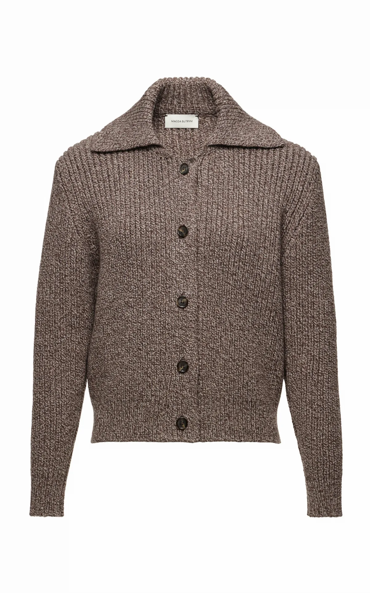 Ribbed Wool Cardigan by Magda Butrym