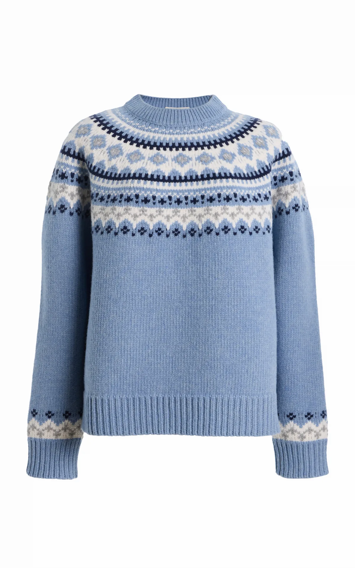 Fairisle Wool Sweater by Miu Miu