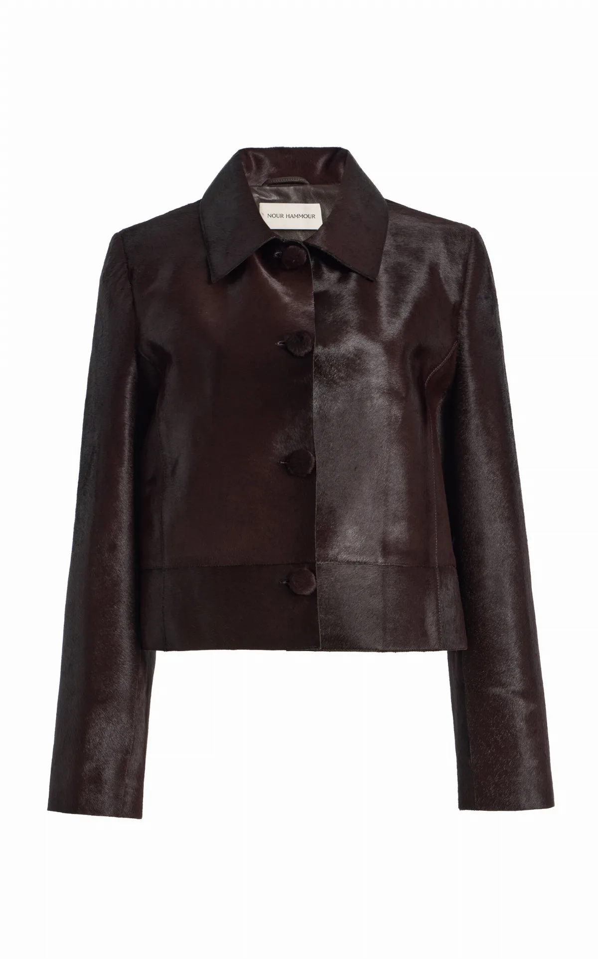 Hadley Pony Hair Jacket by Nour Hammour