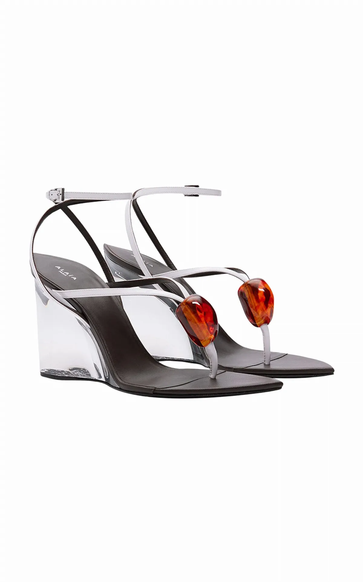 Invisible Thong Wedge Sandals by ALAÏA