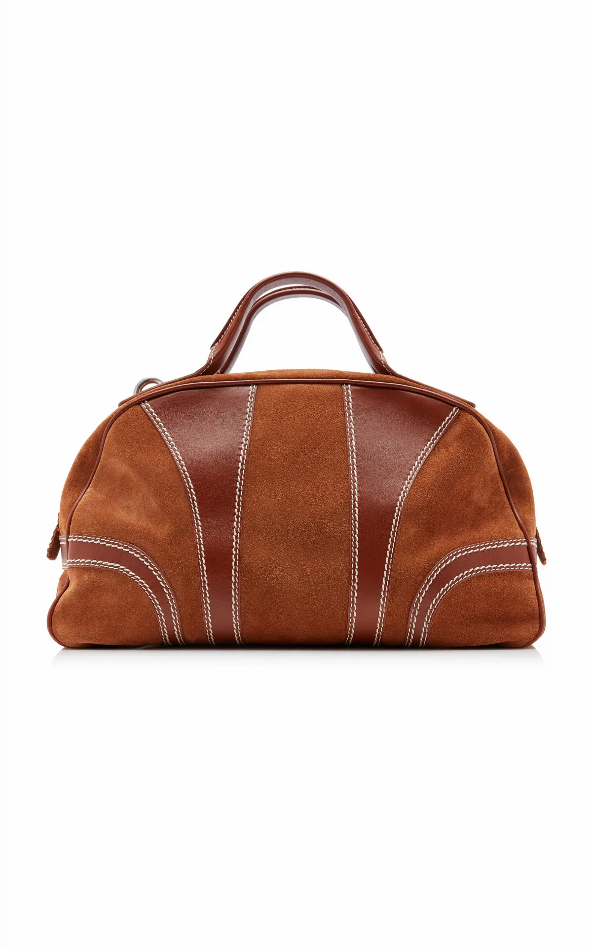 Dustin Leather Bowling Bag by Dries Van Noten