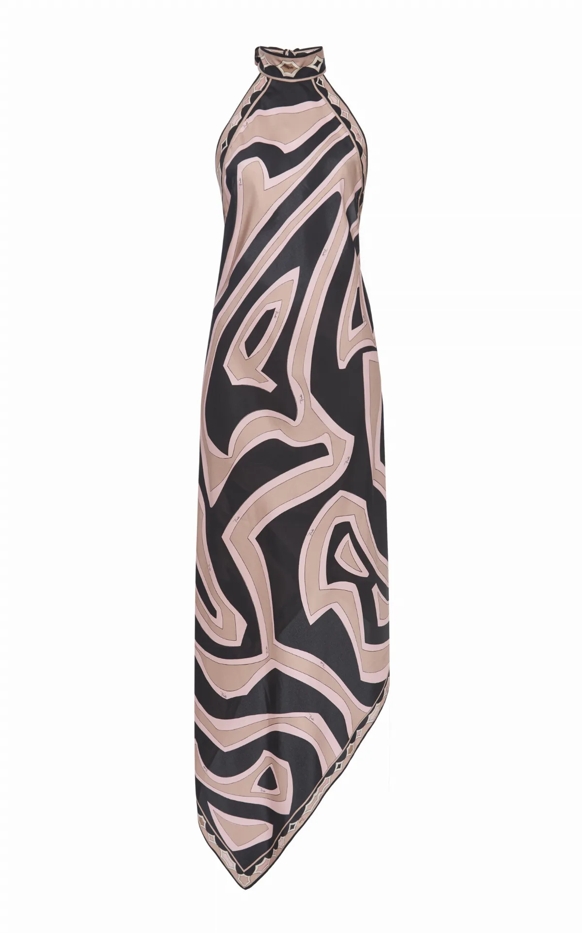 Printed Silk Twill Maxi Dress by Pucci