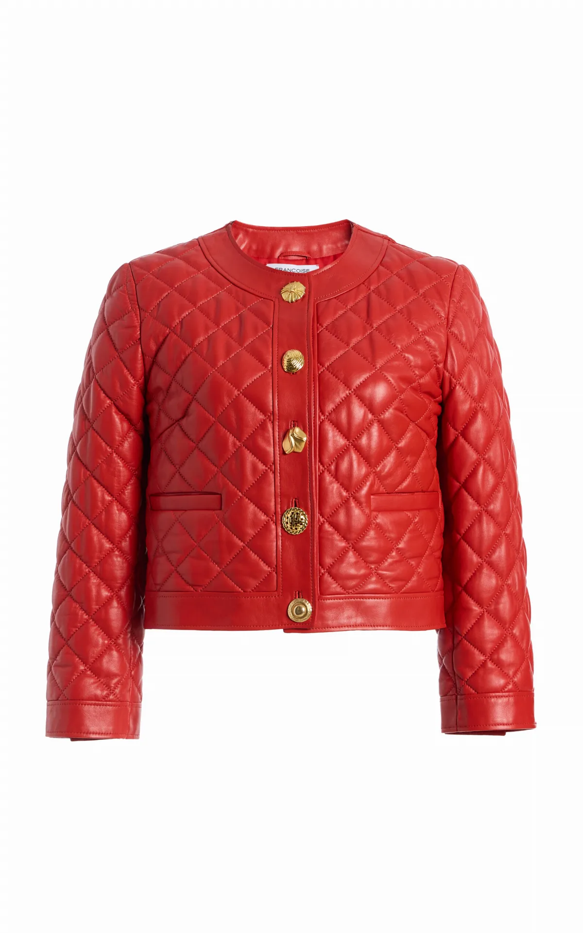 Gracie Quilted Leather Jacket by FRANÇOISE