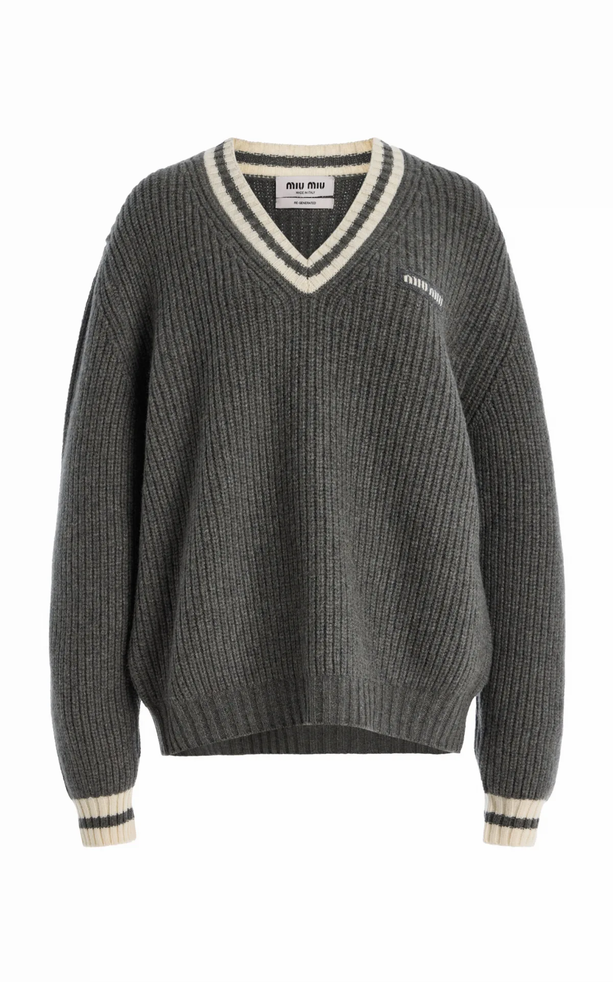 Oversized Cashmere Sweater by Miu Miu