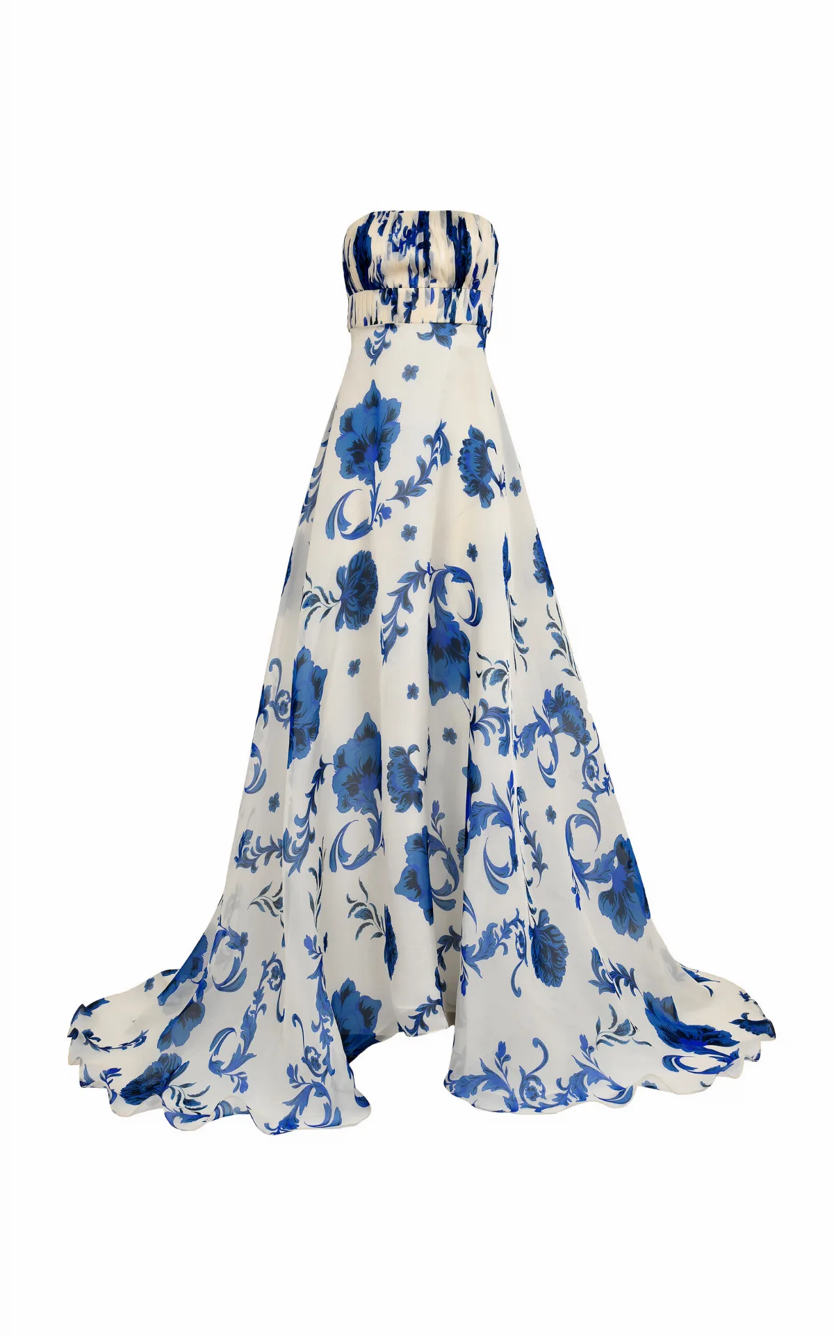Akoniton Strapless Silk Gown by Francesca Miranda