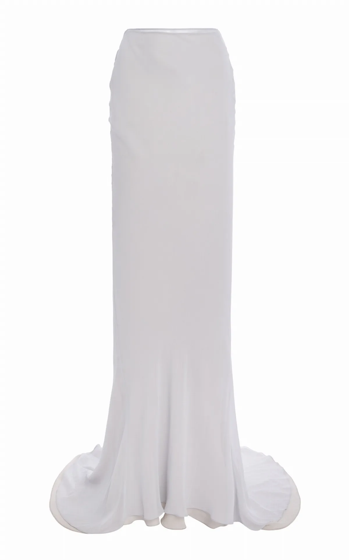 Gallery Bias-Cut Silk Skirt by Wiederhoeft