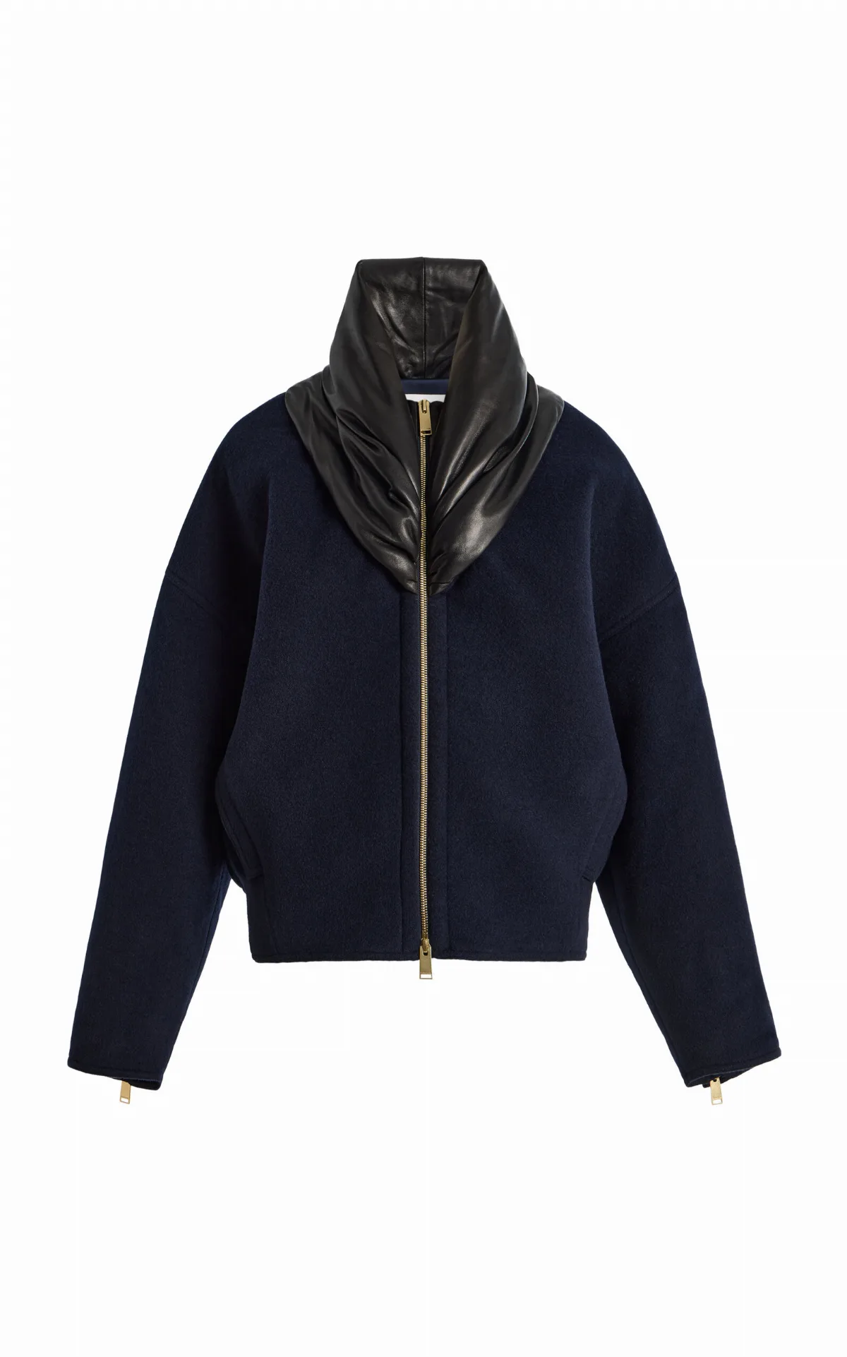 Anya Wool-Blend Bomber Jacket by DARKPARK