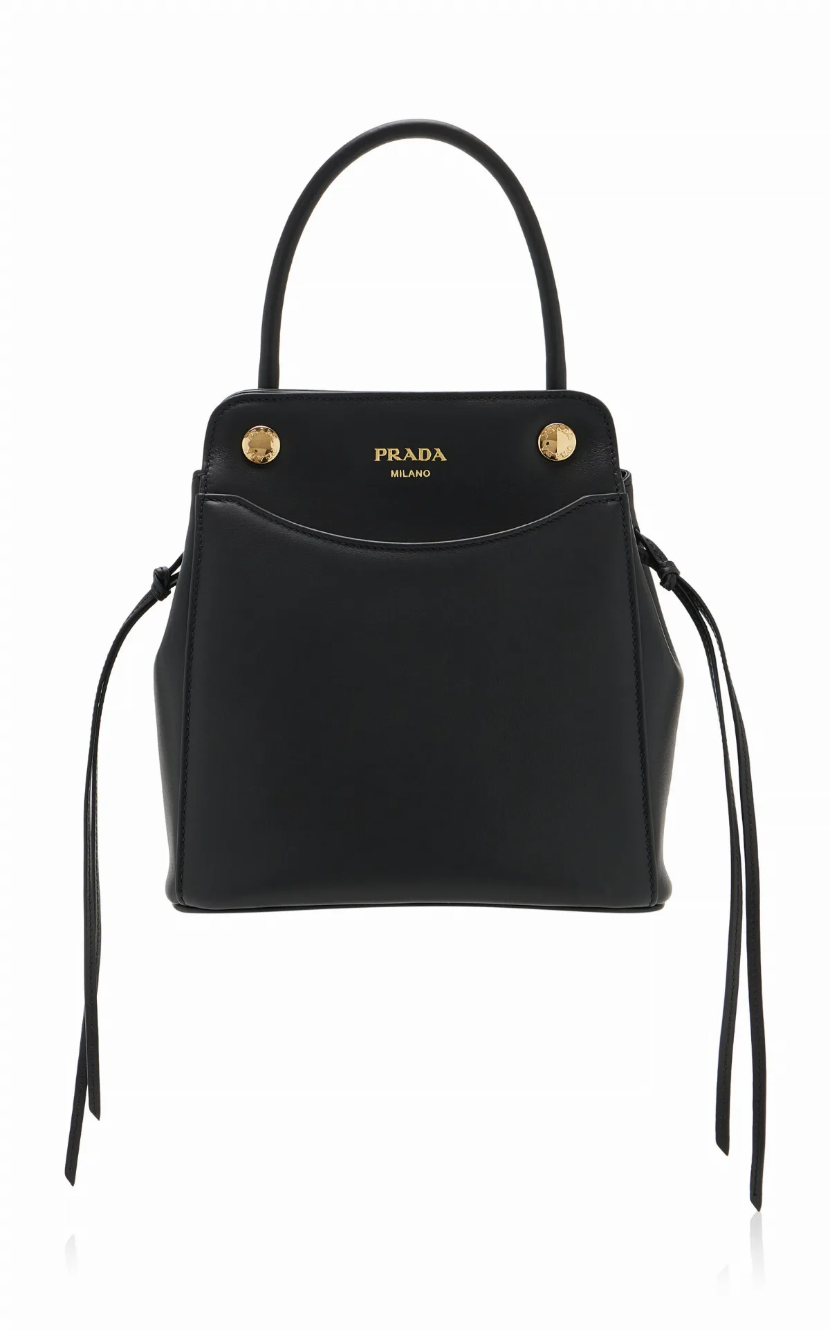 Carry Mini Leather Bag by Prada