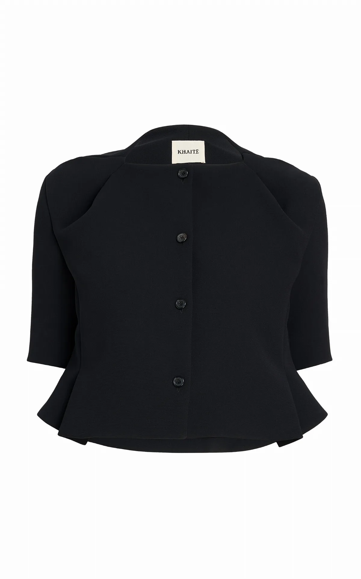 Franc Crepe Peplum Jacket