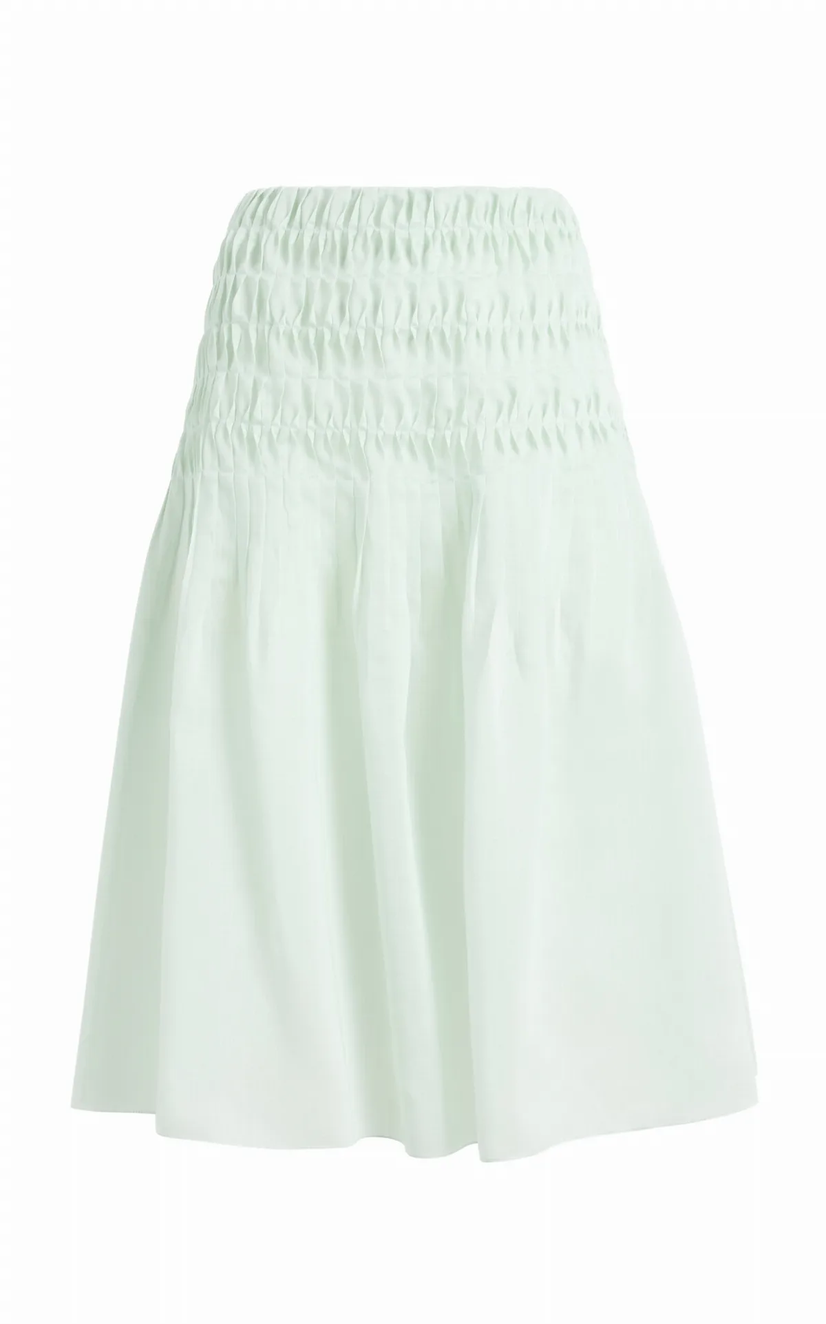 Florence Ruffled Midi Skirt by Khaite