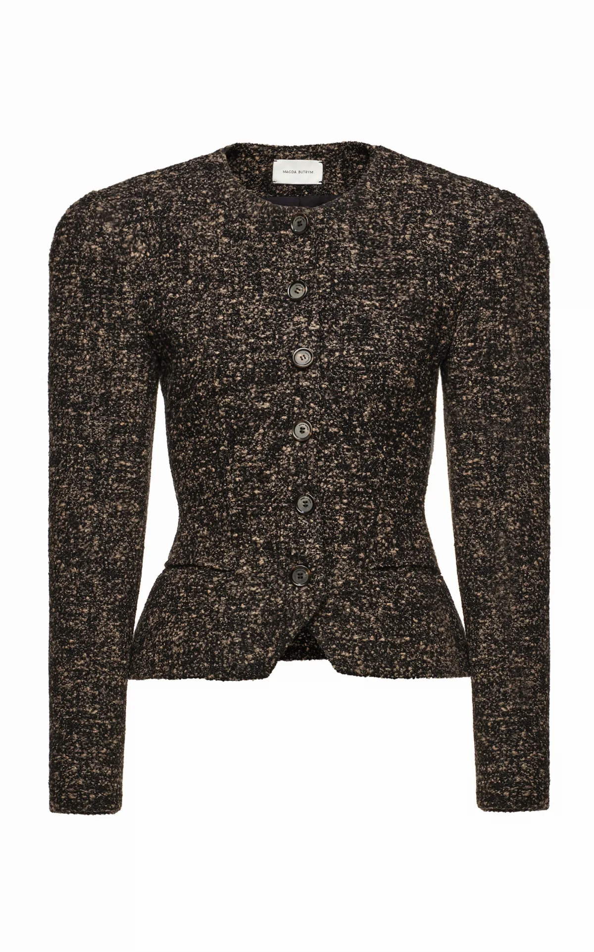 Structured Wool-Blend Peplum Jacket by Magda Butrym
