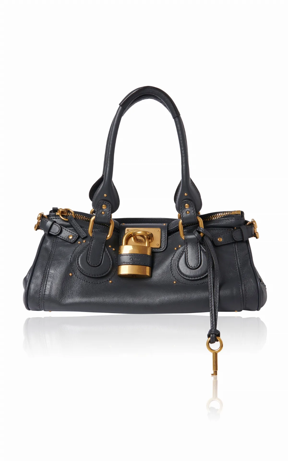 Paddington Leather Shoulder Bag by Chloé