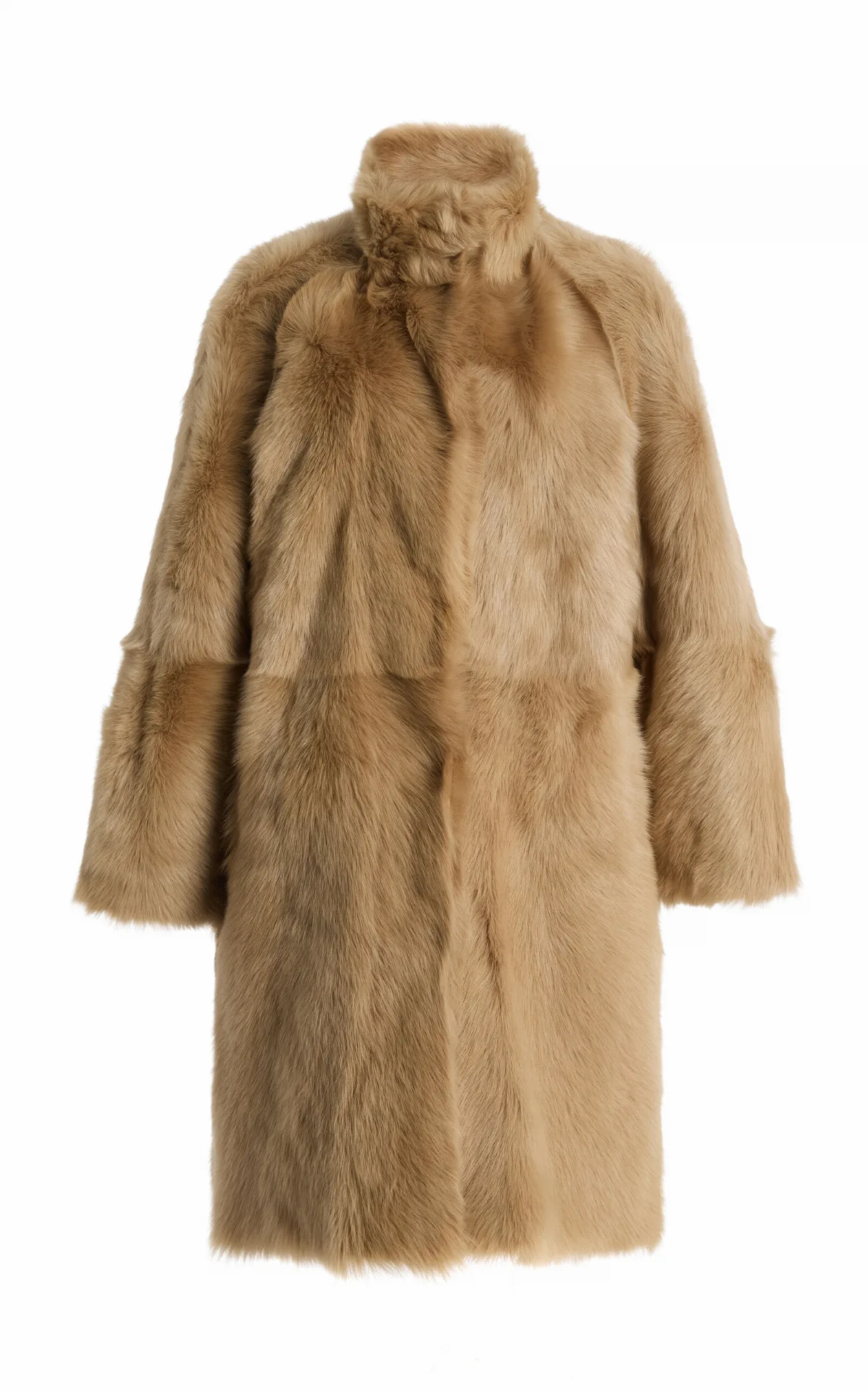 Blaise Shearling Coat by Nour Hammour