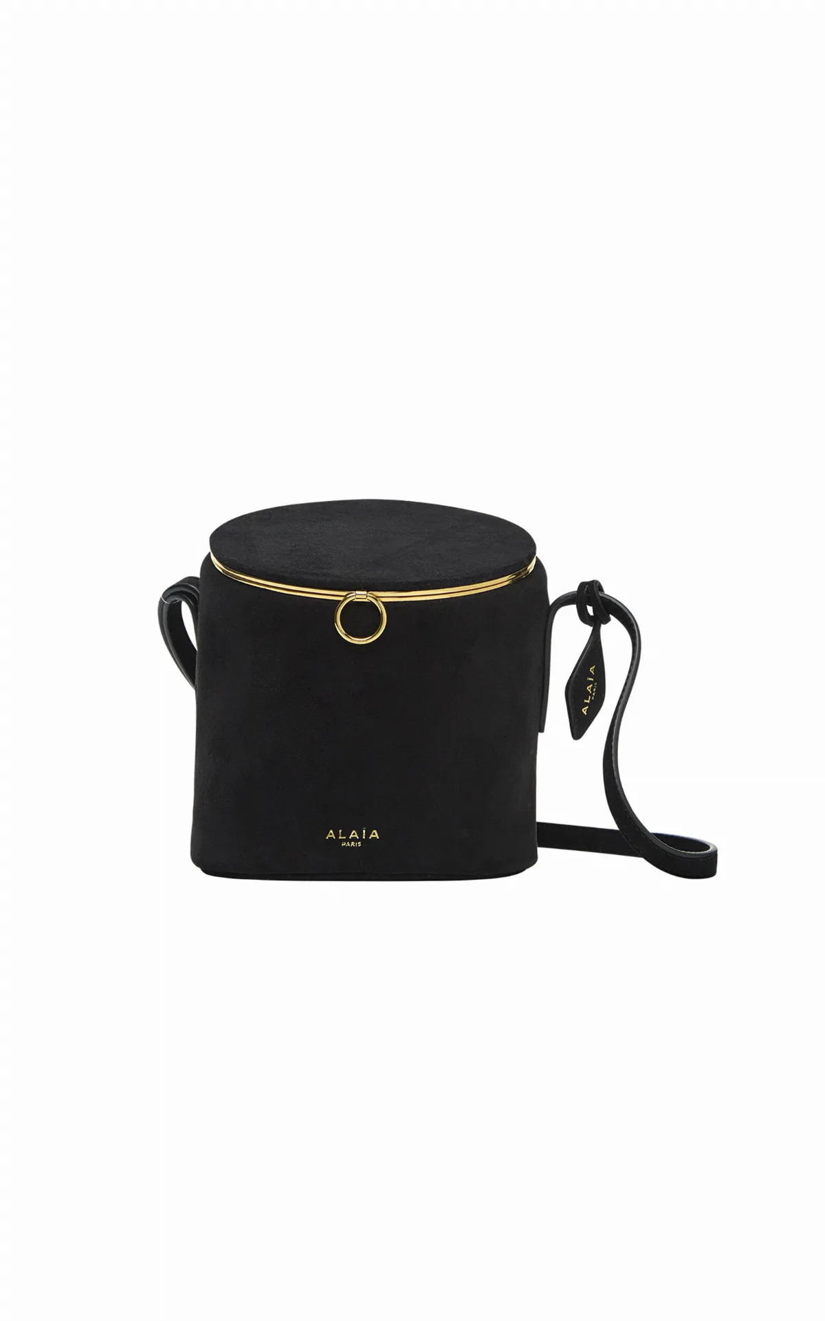Suede Bucket Bag by ALAÏA