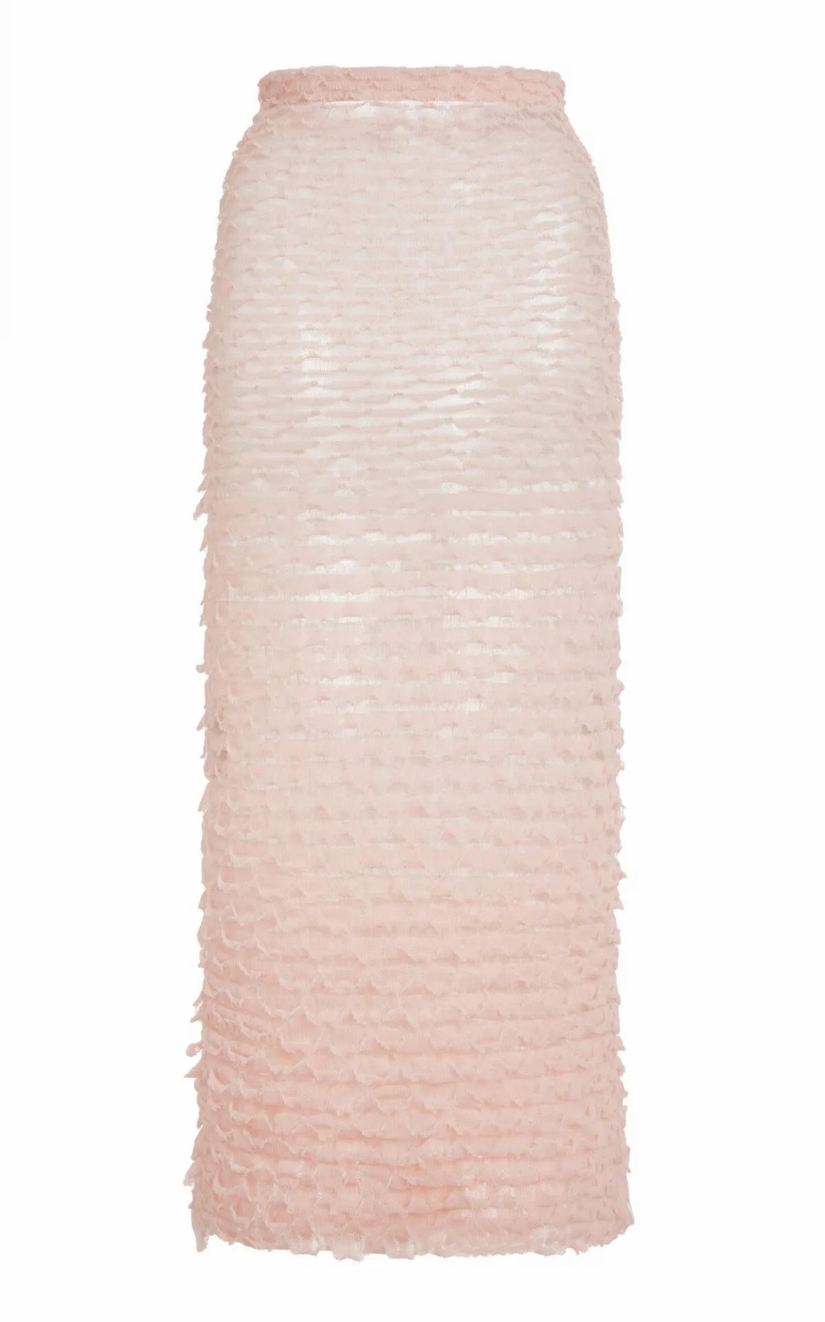 Frills Knit Midi Skirt by Givenchy